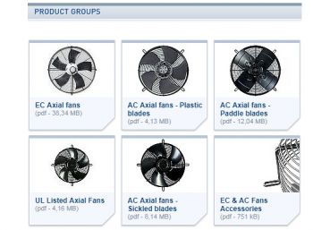 Quạt dàn lạnh Hidria